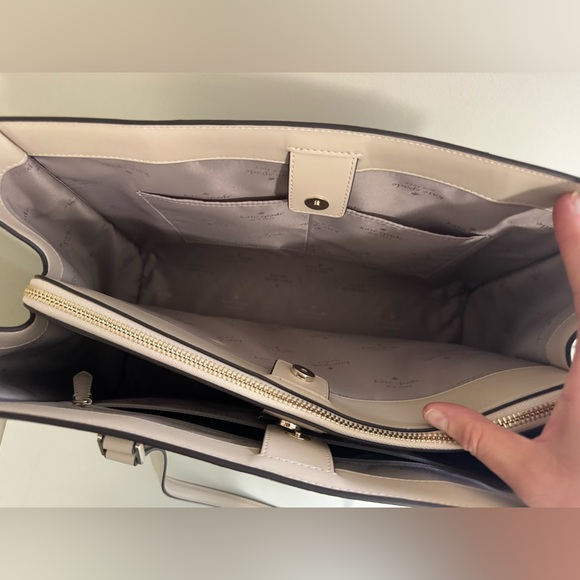 Kate Spade Cream Floral Tote - Picture 11 of 14